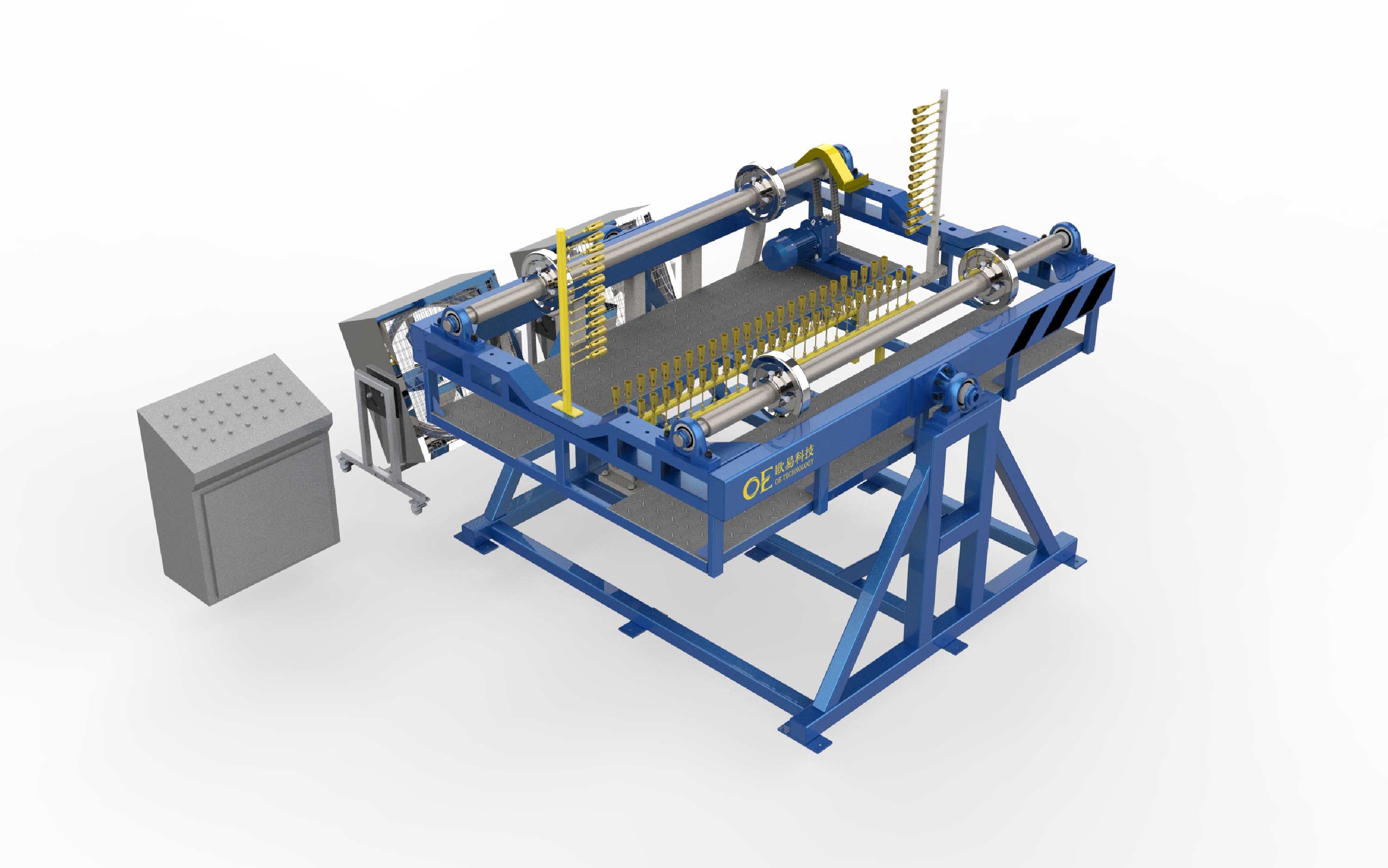 明火摇摆式滚塑机
